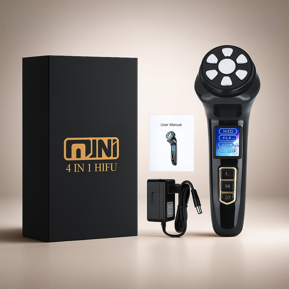 Mini HIFU 3rd Generation 4-in-1 Facial Lifting Device