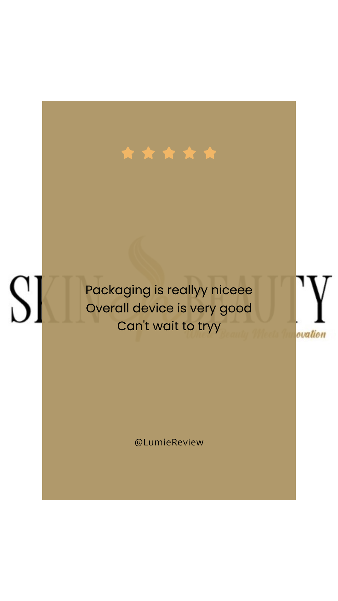 Lumie customer review screenshot 1