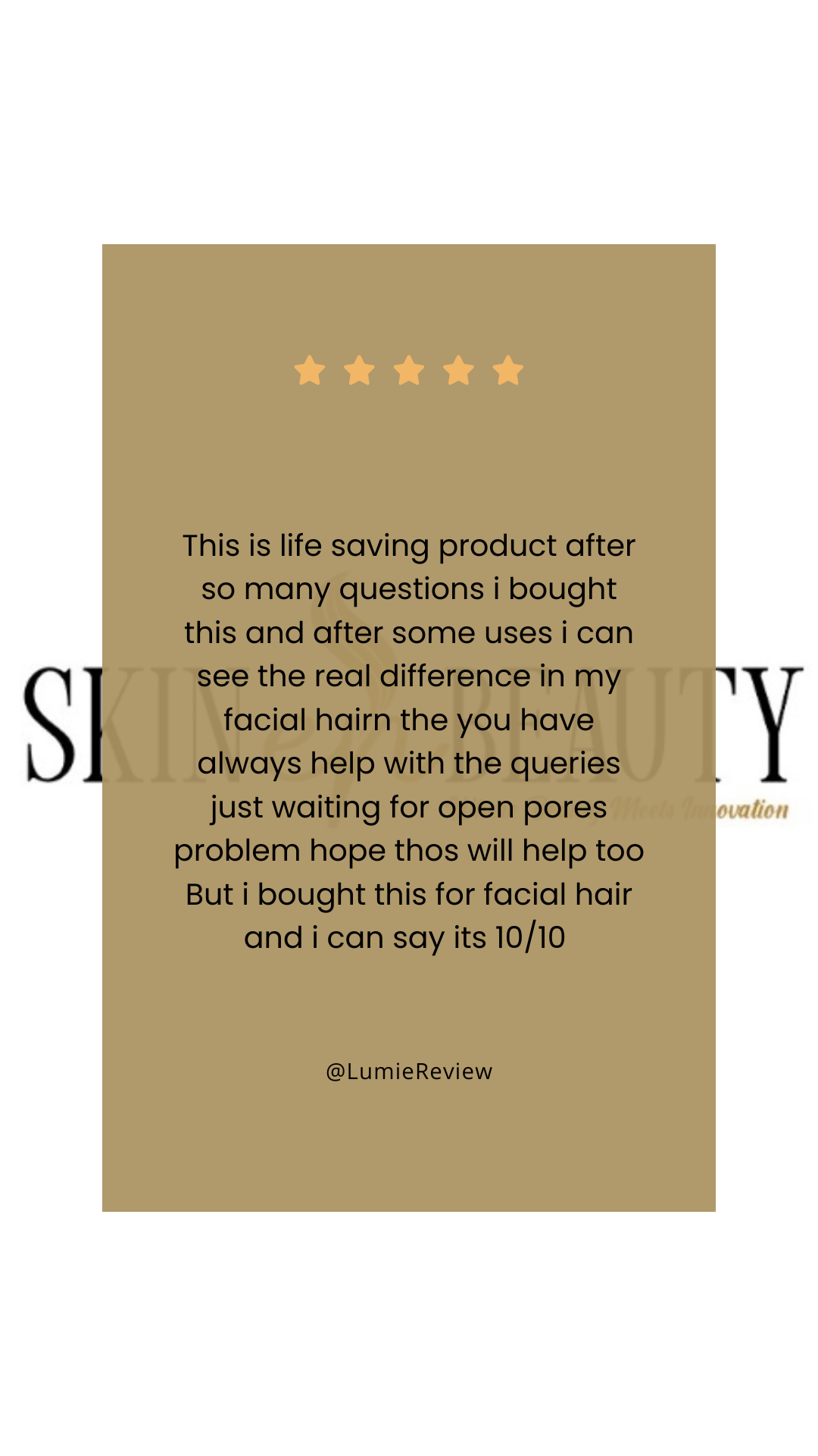 Lumie customer review screenshot 10