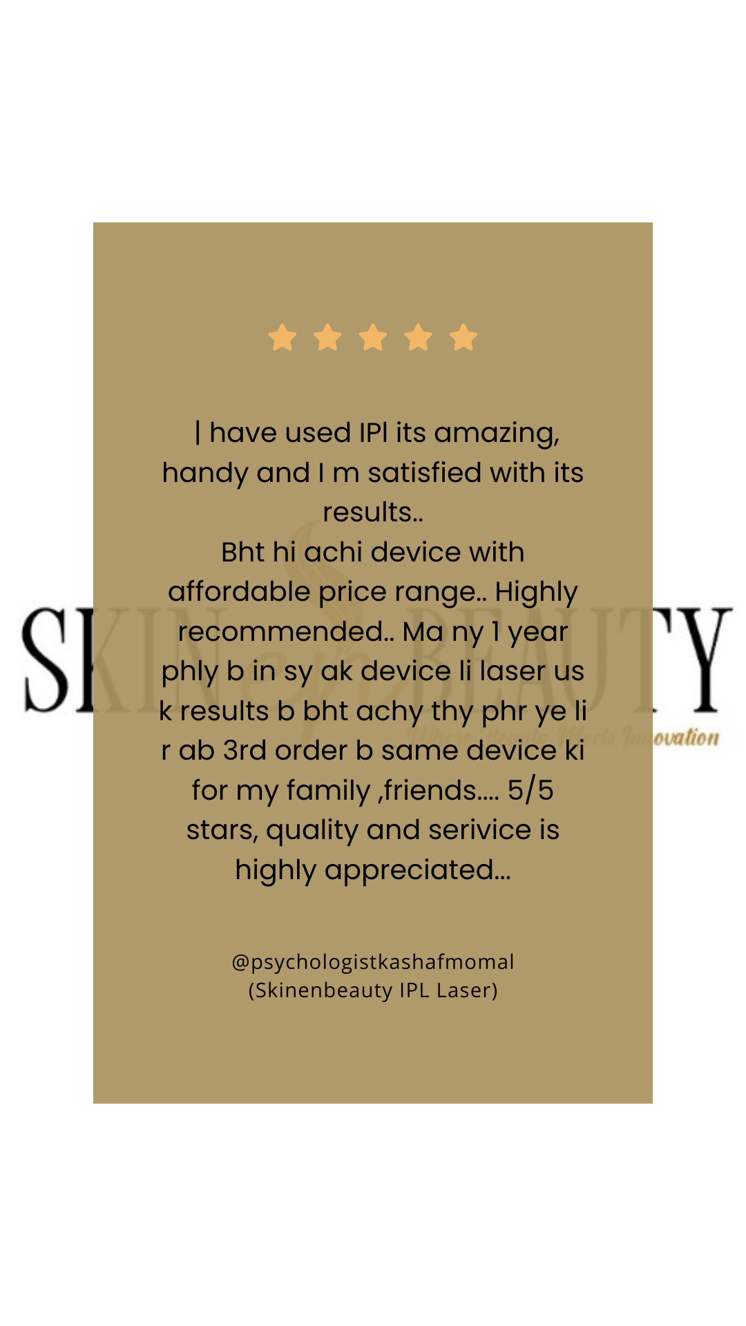 Lumie customer review screenshot 13