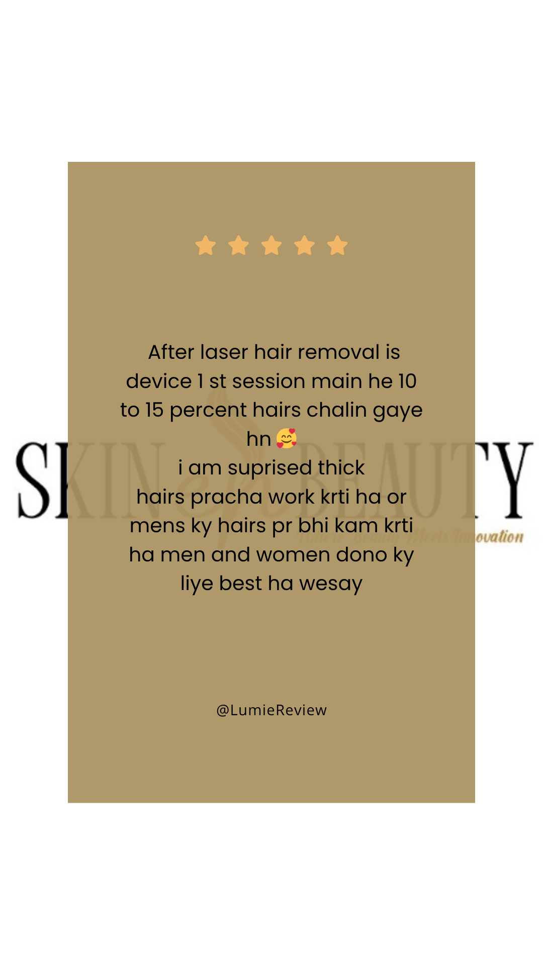Lumie customer review screenshot 8